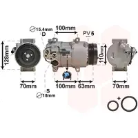 VAN WEZEL 3000K434 Aircopomp