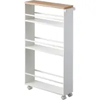 Yamazaki Keukentrolley Tower Wood White