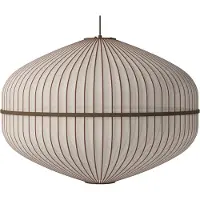 Bolia Lucén Ellipse Hanglamp Ø90 x H66 cm | Dark oiled oak