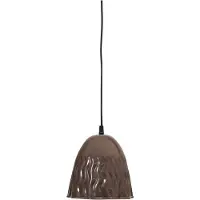 Woood Arleso Hanglamp - Metaal - Donkerbruin - 18x19x19
