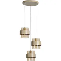 Searchlight Hanglamp Royal 3 lichts Ø 42 cm beige