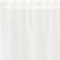 vidaXL Lacegordijn met gordijnen Bloemen Wit 80 x 500 cm Polyester