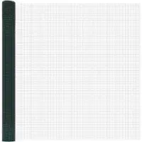 vidaXL gelast draadhek met grondbevestiging 10 x 1,5 m Groen Mesh