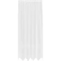 vidaXL Lacegordijn met gordijnen Bloemen Wit 245x150cm Polyester
