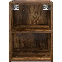 vidaXL Hangkast Rook Eiken 30 x 29,5 x 40 cm Bewerkt hout
