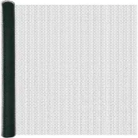 vidaXL Hexagonale omheining met betonnen basis 100 x 1,6 m Groen Mesh