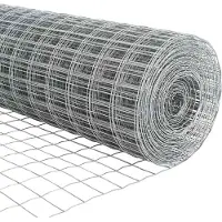 vidaXL Euro Hek 0,6 x 10 m PVC-gelaagd ijzer