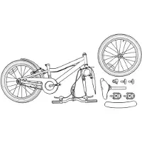 vidaXL Kinderfiets 20 Inch voor 6-11 jaar oud wit