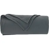 vidaXL Dekentjes 24 st Donkergrijs 200 x 150 cm 10.41 kg Fleece