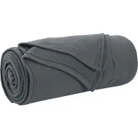 vidaXL - plaid - Donkergrijs - 200 - x - 150 - cm - 0.45 - kg - Fleece