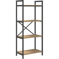 vidaXL Boekenplank Artisan Eiken 56 x 34 x 133,5 cm Bewerkt hout