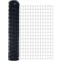 vidaXL Euro Omheining met Betonnen Basis 10 x 1,2 m PVC-Coated Staal