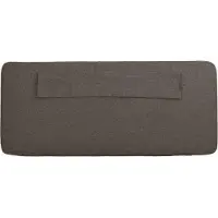 vidaXL Gestoffeerd hoofdbord Bruin en Taupe 80 cm Massief grenenhout