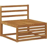 vidaXL Buiten bank set 7 st Naturel