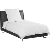 vidaXL Winter Duvet met kussen 2 st Wit Donsveer
