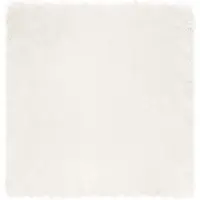 vidaXL Tapijt van imitatie schapenvacht TAFALLA Wit 120 x 120 cm
