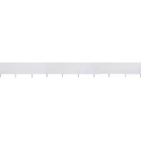 vidaXL Windscherm 9-panelen 1200x80 cm stof zandwit
