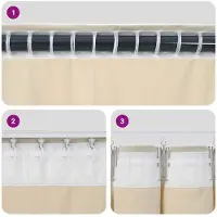 vidaXL Gordijnen 2 st Wijnrood 140 x 225 cm fluweel