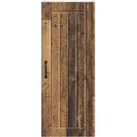 vidaXL Wandkast LUCCA Oud hout 40 x 31 x 100 cm Bewerkt hout