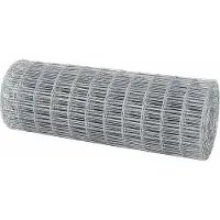 vidaXL Euro Hek Zilver 0.4 x 25 m Warmgedompeld verzinkt ijzer