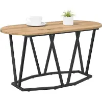 vidaXL Salontafel Artisan Eiken 80 x 40 x 40.5 cm