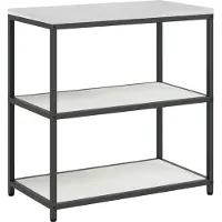 vidaXL Keukenrek HATTEM, wit, 90 x 50 x 92 cm, staal