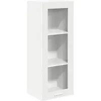 vidaXL Hangkast Wit 40 x 31 x 100 cm Bewerkt hout