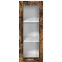 vidaXL Hangkast Rook Eiken 40 x 31 x 100 cm Bewerkt hout