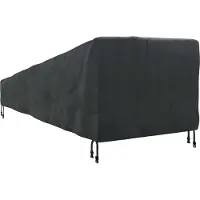 vidaXL Tafel- en Stoelhoes Buiten 195 x 76 x 82 cm 420D Oxford stof