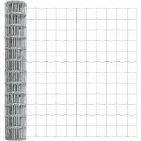 vidaXL Euroomheining, 1,4 x 10 meter, PVC-gecoat staal
