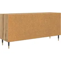 vidaXL TV Kast 103,5 x 30 x 50 cm Artisan Eiken Bewerkt hout