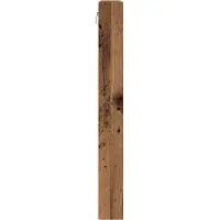 vidaXL Display Kast Muurmontage Oudhout 100 x 8,5 x 75 cm Bewerkt hout