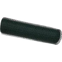 vidaXL Lasdraad omheining, 0,4 x 10 meter, PVC, groen