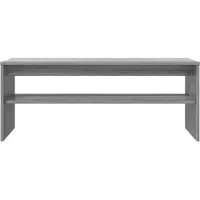 vidaXL TV Kast 100 x 35 x 40 cm Grijs Sonoma Bewerkt hout