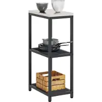 vidaXL Keukenplankeenheid HATTEM Antracietkleurig 30 x 50 x 92 cm