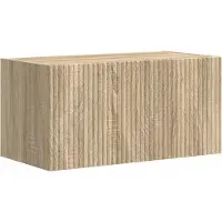 vidaXL Tv-meubelset 2 st Sonoma Eik Bewerkt hout