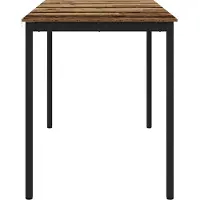 vidaXL Staande Bartafel Bewerkt hout Rechthoekig