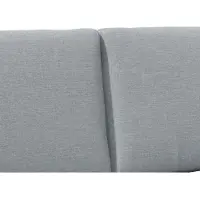 vidaXL Gestoffeerd hoofdbord Lichtgrijs 150 cm Massief grenenhout