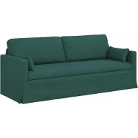 vidaXL Bank Donkergroen 198 x 78 x 80 cm Stof