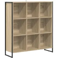 vidaXL Boekenkast 99,5 x 30 x 108,5 cm Bewerkt hout Sonoma