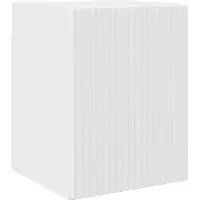 vidaXL TV Wandkast 30 x 31 x 40 cm Glanzend Wit Bewerkt hout