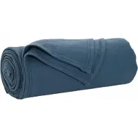 vidaXL Dekentjes 24 st Marineblauw 200 x 150 cm 10.08 kg Fleece