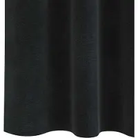 vidaXL Verduisterende gordijnen 2 pcs Zwart 140 x 245 cm Fluweel