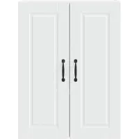 vidaXL Wandkast PORTO, wit, 60 x 31 x 80 cm, van houtvezel