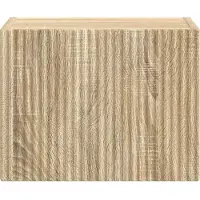 vidaXL TV Wandkast 39 x 31 x 29,5 cm Sonoma Bewerkt hout