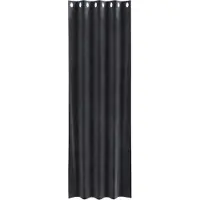 vidaXL Verduisterende gordijnen 2 st Donkergrijs 140 x 225 cm Fluweel
