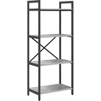 vidaXL Boekenplank 4-laags 56 x 34 x 133,5 cm Bewerkt hout