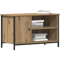 vidaXL TV-kastjes, 80 x 40 x 50 cm, artisan eikenhout, houtvezel