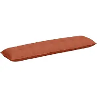vidaXL Rugkussen Rood Oranje 200 x 50 cm Corduroy stof