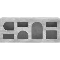 vidaXL TV Kast ELST 100 x 35 x 40 cm Beton Grijs Bewerkt hout